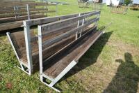 2 10' SHEEP FEED BARRIERS & TROUGHS (85) - 6