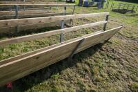 1 X 12' SHEEP FEED BARRIER & TROUGH (91) - 4