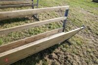 1 X 12' SHEEP FEED BARRIER & TROUGH (91) - 5