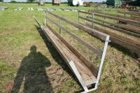 1 X 12' SHEEP FEED BARRIER & TROUGH (91) - 6