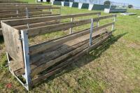 1 X 11' SHEEP LAMBING FEEDER (92) - 4
