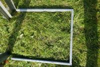3 GALVANISED SHEEP FEEDER FRAMES (96) - 3