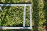 3 GALVANISED SHEEP FEEDER FRAMES (97) - 2