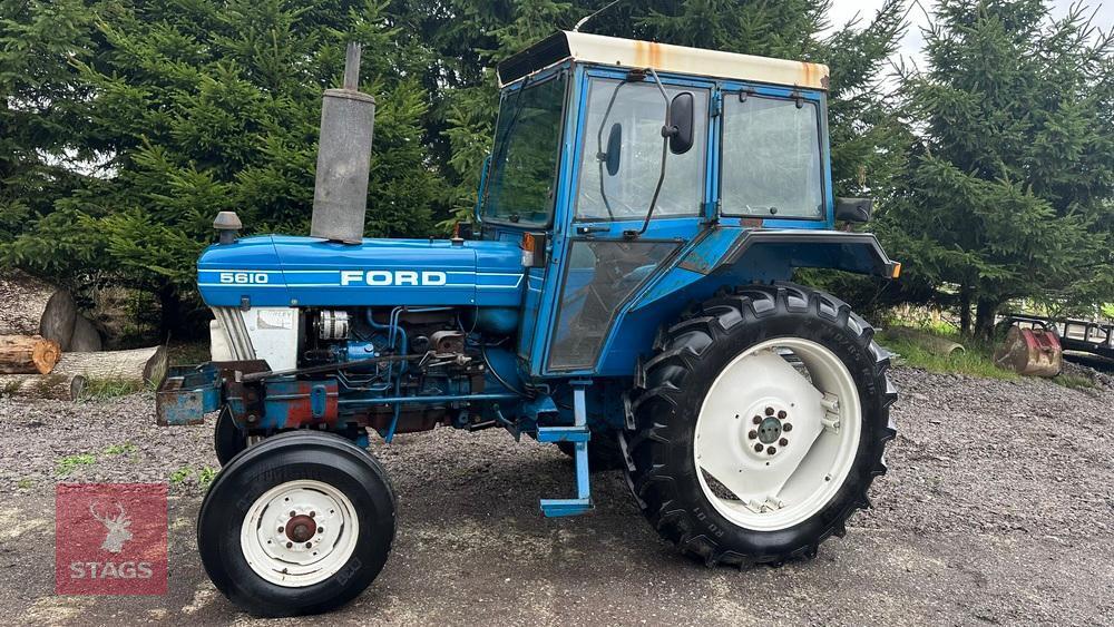1987 FORD 5610 2WD TRACTOR