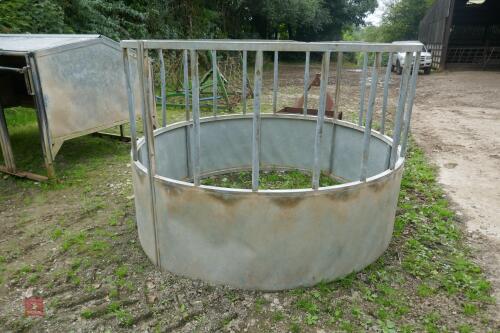 GALVANISED CATTLE ROUND FEEDER