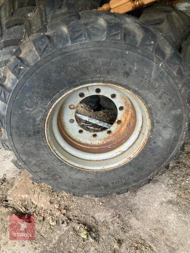 FLOTATION TRAILER WHEEL & RIM