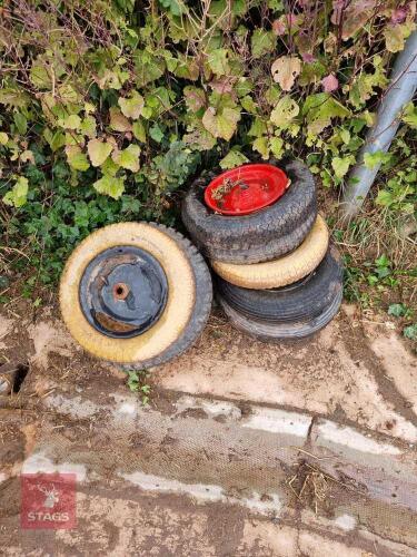 SELECTION OF SMALL TYRES (S/R)