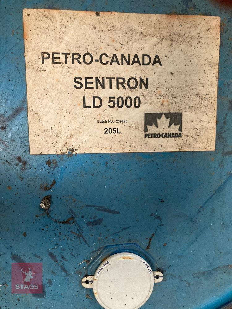 200L SENTRON 5000 DRUM OF OIL