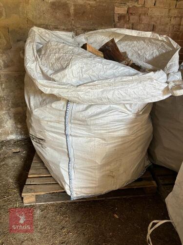 DUMPY BAG OF WELL SEASONED LOGS