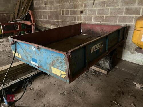 WESSEX 5'X 8' TIPPING TRAILER (318)