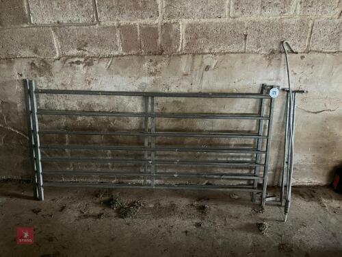 2 X 6' GALVANISED SHEEP HURDLES (320)