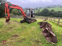 5 TON KUBOTA RUBBER TRACKED DIGGER (333) - 2