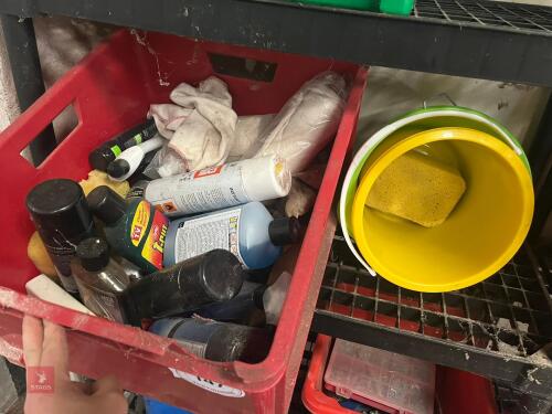 BOX OF CAR CLEANING PRODUCTS (147)