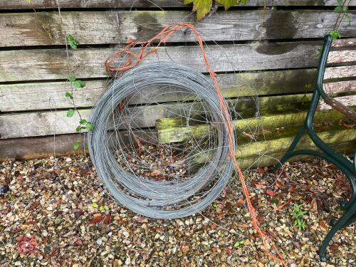 ROLLS OF PLAIN WIRE (300)