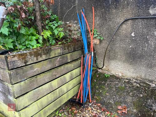 QTY OF DRAIN RODS (303)
