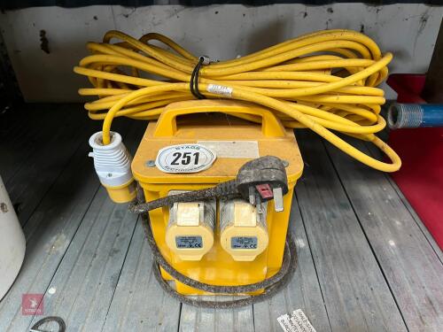 TRANSFORMER BOX & EXTENSION LEAD (251)