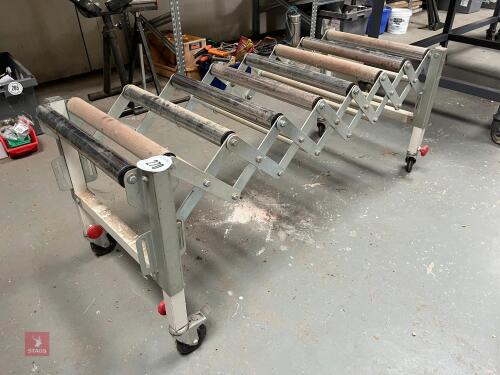 CONCERTINA FOLD UP ROLLER TRESTLE (270)