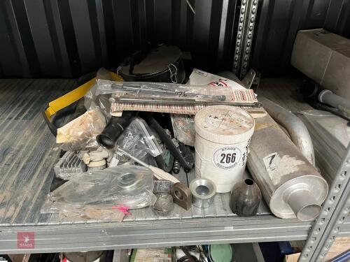 QTY OF VECHILE PARTS/SPARES (266)