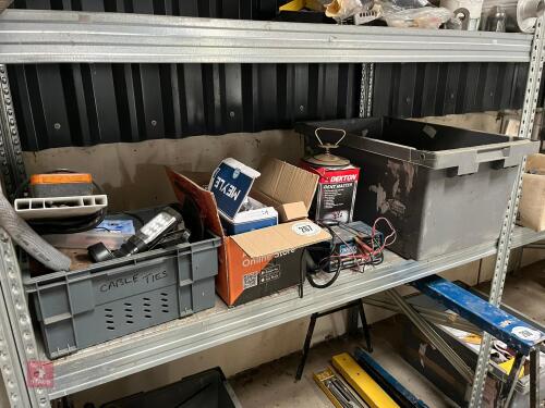 QTY OF VEHICLE PARTS/SPARES/EQUIP (267)