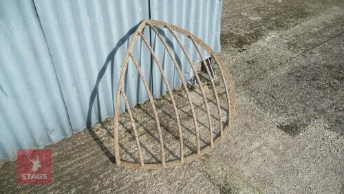 OLD HEAVY HAY RACK