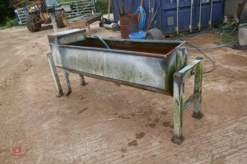 GALVANISED TIPPING WATER TROUGH
