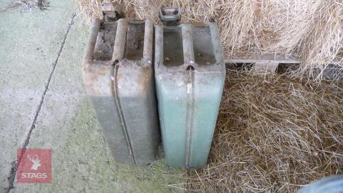 2 JERRY CANS