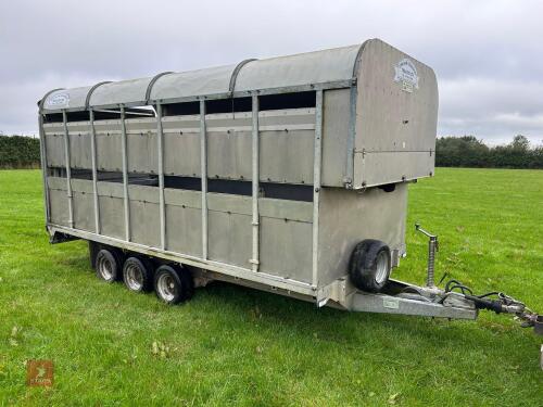 14' GRAHAM EDWARDS LIVESTOCK TRAILER