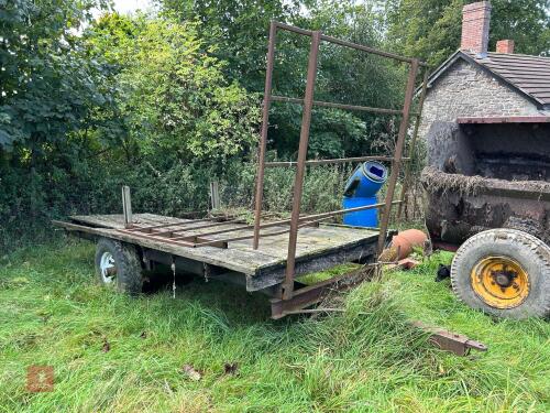 14' X 6' SINGLE AXLE BALE TRAILER