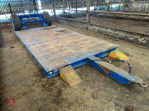 2011 WARWICK 7T LOW LOADER TRAILER