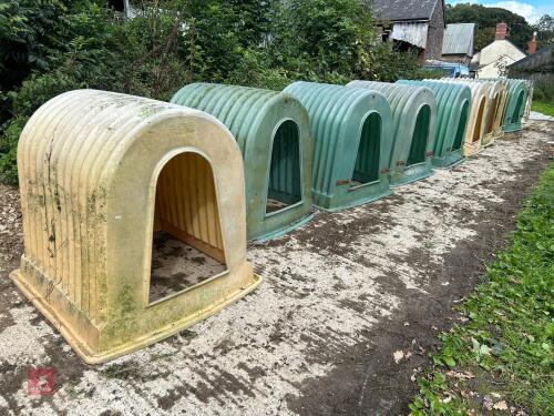 11 SUP-EFF CALF HUTCHES