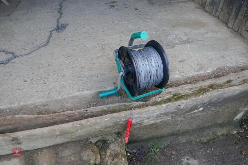 REEL OF ELECTRIC FENCE WIRE