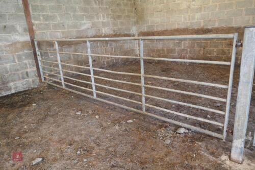 15' GALVANISED YARD GATE