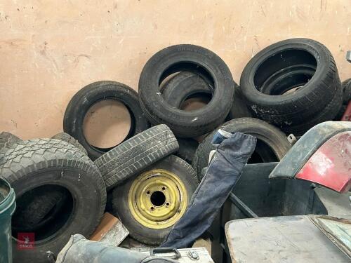 LRG QTY OF TYRES