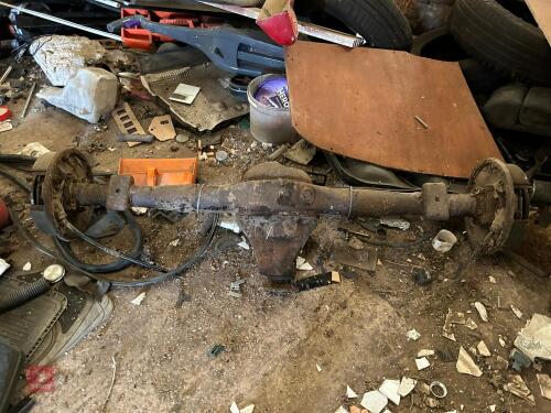 MITSUBISHI L200 BACK AXLE