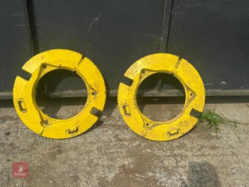 2 JOHN DEERE TRACTOR WEIGHTS