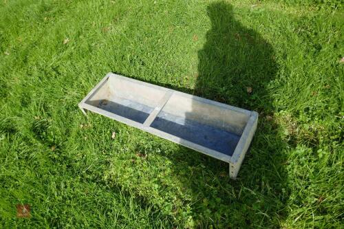 IAE 3' GALVANISED GROUND FEED TROUGH
