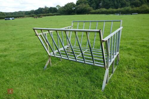 GALVANSIED ROUND BALE CRADLE