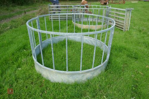 GALVANISED SHEEP ROUND FEEDER