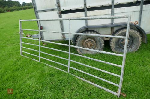 GALVANISED 10' FIELD GATE