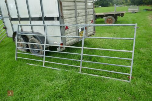 GALVANISED 10' FIELD GATE