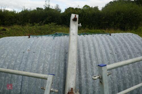 GLAVANISED GATE HANGING POST
