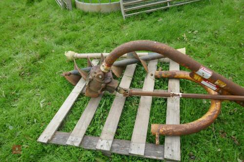 PTO DRIVEN HOLE BORER