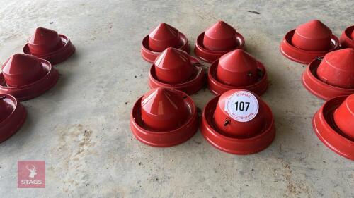 6 TIGSA MINI DRINKERS