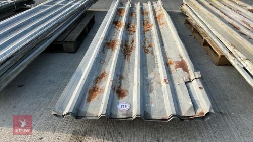 20 X 10' X 3' 4'' BOX PROFILE SHEETS