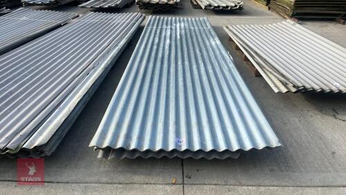 20 X 13' SHEETS OF CORRUGATED TIN