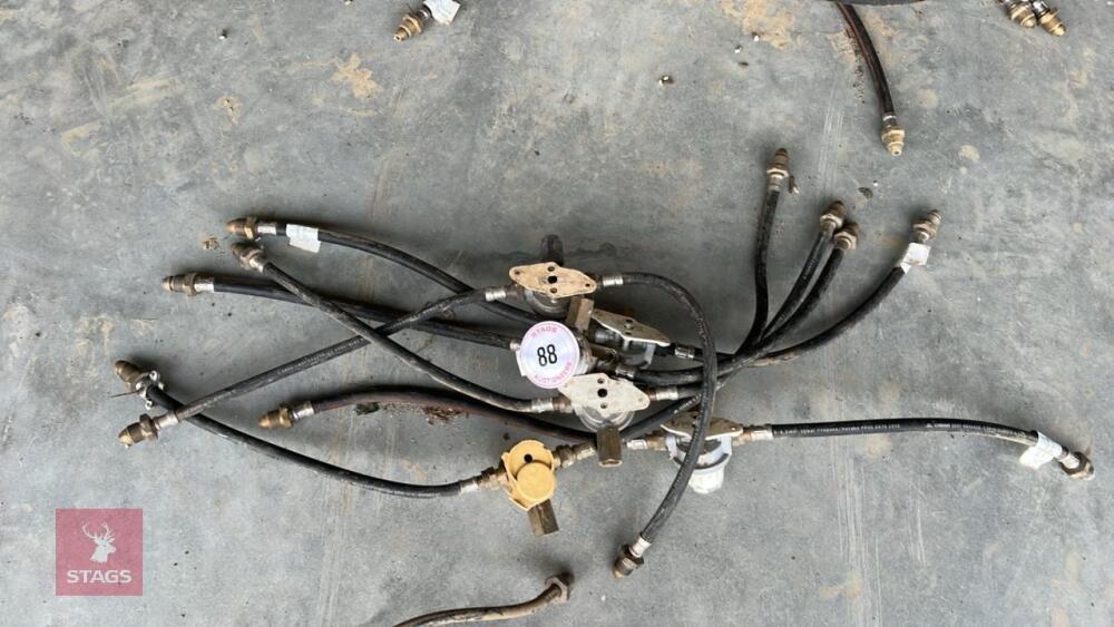 6 PROPANE GAS CHANGE-OVER VALVES