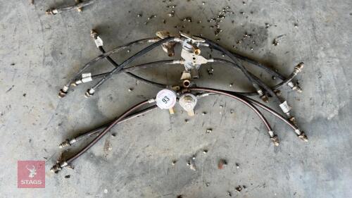 6 PROFANE GAS CHANGE-OVER VALVES