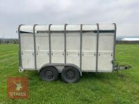IFOR WILLIAMS 12' LIVESTOCK TRAILER - 4