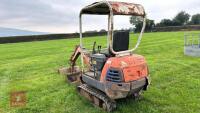 KUBOTA 1.5T MINI DIGGER - 3