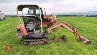 KUBOTA 1.5T MINI DIGGER - 6